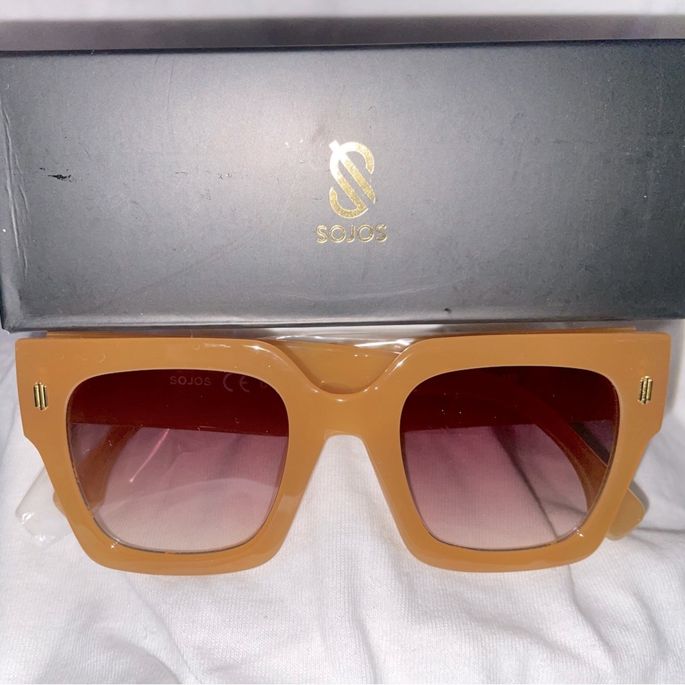 COPY - Vintage square framed yellow SOJOS!!